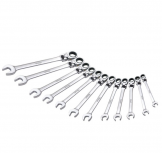 Urrea Juego de Llave Combinada 12MF12M, 12 Piezas, Cromo Vanadio