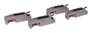 Urrea Pinza de Bloqueo 4140, 4 Piezas, Bronce-Aluminio