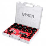 Urrea Juego de Sacabocados 49902A, 1/8 - 2", Acero, 28 Piezas