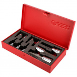 Urrea Juego de Dados 5254H, 3/8"-1/2", Cromado, 10 Piezas