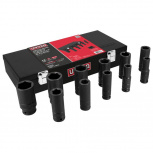 Urrea Dado de Impacto 7301C, 1/2", Fosfatado, 11 Piezas