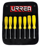 Urrea Juego de Desarmadores Hexagonales 9230M, 7 Piezas