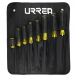Urrea Juego de Desarmadores Plano/Cabinet/Philips 9401D, 8 Piezas
