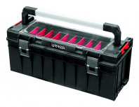 Urrea Caja de Herramientas CPO25, 9 Compartimentos, Negro