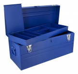 Urrea Caja de Herramientas D8A, 2 Compartimentos, Azul