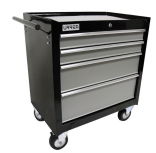 Urrea Gabinete Móvil H27M4, 4 Compartimentos, Negro