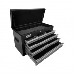 Urrea Caja de Herramientas H27S6, 5 Compartimentos, Negro