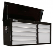 Urrea Gabinete Superior H41S8, 8 Gavetas, Negro