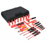 Urrea Set de Herramientas JE23V, 23 Piezas, Negro/Rojo
