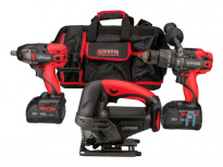 Urrea Set de Herramientas JPI03, 3 Piezas, Negro/Rojo