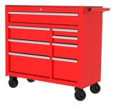 Urrea Gabinete Móvil para Herramientas P41M8, 11 Gavetas, Rojo