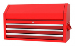 Urrea Gabinete Superior para Herramientas P41S3, 3 Gavetas, Rojo