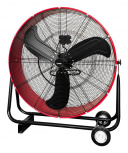 Urrea Ventilador VTI36, 3 Velocidades, 36", Rojo