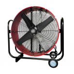 Urrea Ventilador VTI42, 3 Velocidades, 42", Rojo