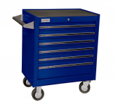 Urrea Gabinete Móvil X27M6A, 6 Compartimentos, Azul