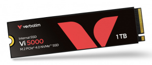 SSD Verbatim VI5000 NVMe, 1TB, M.2, 4500 MB/s Escritura, 5000 MB/s Lectura, PCI Express 4.0 image