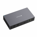 Verbatim Docking Station 32172 USB-C - 1x HDMI, 2x HDMI, 2x DP, 1x RJ-45, 1x USB-A 3.2 Gen2, 2x USB-A 3.2 Gen1, 2x USB-A 2.0, 1x USB-C 3.2 Gen2, 1x SD, 1x MicroSD, 1x 3.5mm, Negro