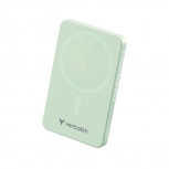 Cargador Portátil Verbatim Power Bank Charge 'n' Go Essentials, 5000mAh, Verde 