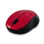 Mouse Verbatim Blue LED Silent WLS, Inalámbrico, USB, Rojo