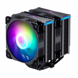 Disipador CPU Vetroo U6PRO, 120mm, hasta 1500RPM, Negro