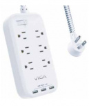 Vica Supresor de Picos VICAEX 9P, 6 Contactos, 3x USB, 125V