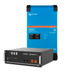Victron Inversor Híbrido para Interconexión BNDKITSS212, 5.000W, 120V, Incluye Pylontech US5000