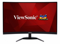 Monitor Gamer Curvo ViewSonic VX2768-2KPC-MHD LED 27", 2560x1440 Quad HD, FreeSync, 144Hz, HDMI/DisplayPort, Bocinas Integradas, Negro - Imagen del combo