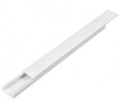 Volteck Canaleta Adhesiva 46284, 10 x 20mm x 2 Metros, Blanco