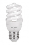 Volteck Foco LED Mini F-9EM, Luz Fría, Base E26/E27, 9W, 430 Lúmenes, Blanco, Ahorro del 77% vs Foco Tradicional 40W