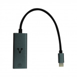 Vorago Adaptador de Red USB-C ADP-210, Alámbrico, 1000 Mbit/s