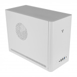 Gabinete Vorago GAB-210, Midi-Tower, Micro-ATX/Mini-ITX, USB 2.0/3.0, con Fuente de 500W, 1 Ventilador Instalado, Blanco - Imagen adicional 1