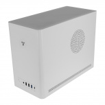 Gabinete Vorago GAB-210, Midi-Tower, Micro-ATX/Mini-ITX, USB 2.0/3.0, con Fuente de 500W, 1 Ventilador Instalado, Blanco - Imagen adicional 2