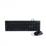 Kit de Teclado y Mouse Vorago KM-108, Alámbrico, USB, Negro, Español