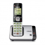 VTech Teléfono Inalámbrico DECT CS6719, Altavoz, Negro/Gris