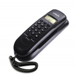 VTech Teléfono Alámbrico Vtc50, Identificador de llamadas, Negro