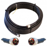 Weboost Cable Coaxial Wilson-400 N Macho - N Macho, 15.24 Metros, Negro