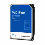 Disco Duro Interno Western Digital WD Blue 2TB 3.5", 2 TB, SATA III, 6 Gbit/s, 5400RPM, 256MB Caché  image