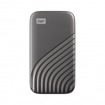 Disco Duro Externo WD My Passport 2.5", 2TB, USB-C 3.1, Gris, Resistente a Golpes, para Mac/PC