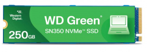 SSD WD SN350 NVMe, 250GB, M.2, 1500 MB/s Escritura, 2400 MB/s Lectura, PCI Express 3.0 image