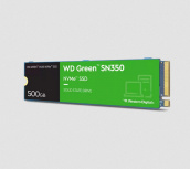 SSD WD SN350 500GB NVMe, 500GB, M.2, 1500 MB/s Escritura, 2400 MB/s Lectura, PCI Express 3.0
