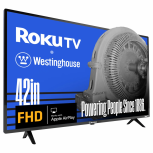 Westinghouse Smart TV DLED WR43FX2212 42", Full HD, Negro