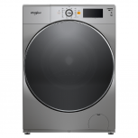 Whirlpool Lavasecadora de Carga Frontal 7MWFC5090KC, 10kg Lavado / 6Kg Secado, Gris