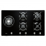 Whirlpool Parrilla de Gas Empotrable AKT935NB, 5 Quemadores