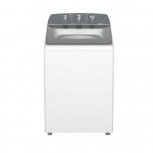 Whirlpool Lavadora de Carga Vertical MWTW2423WPM, 24kg, 8 Programas de Lavado, Blanco/Gris