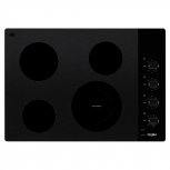 Whirlpool Parrilla Eléctrica WCE55US0HB, 4 Quemadores, 6700W, Negro