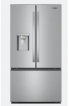 Whirlpool Refrigerador WRFF3536SZ, 30 Pies Cúbicos, Plata