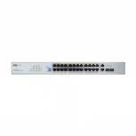 Switch Wi-Tek WI-PCES226GF, 24 Puertos Fast Ethernet 10/100 24 x PoE/PoE+/PoE++ 280W, 2 Puertos SFP, 8.8 Gbit/s, 8000 Entradas, Administrado