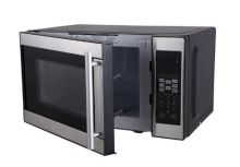 Winia Horno de Microondas AKMW07SMGSH, 0.7 Pies Cúbicos, 700W, 20 Litros, Plata