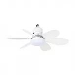 Winled Ventilador de Techo WLV-101, 3 Velocidades, Blanco