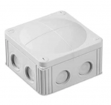 Wiska Caja para Pared COMBI 607, 6 Puertos, 1 Pieza, Gris
